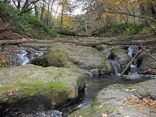 小川の滝(上流側) 小川の滝(上流側)